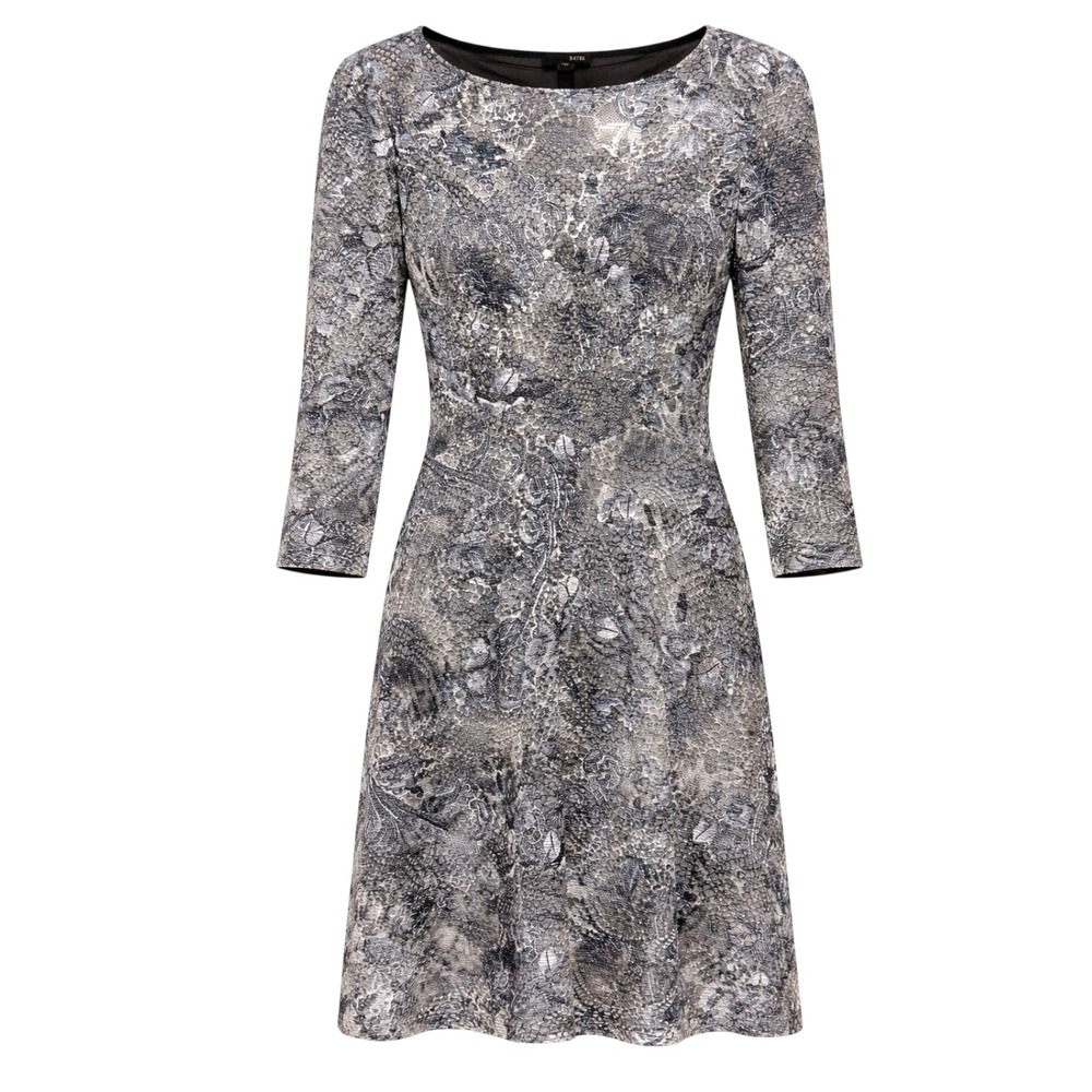 ICE Mystic Boho Bodycon Dress Women Small Gothic Romance Ethereal Noir Celestial